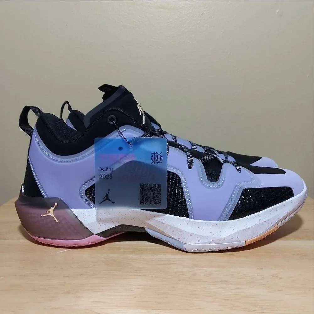 Nike Air Jordan 37 Low GC Dongdan Basketball Shoes Purple FD8701-001 Men's 11.5
